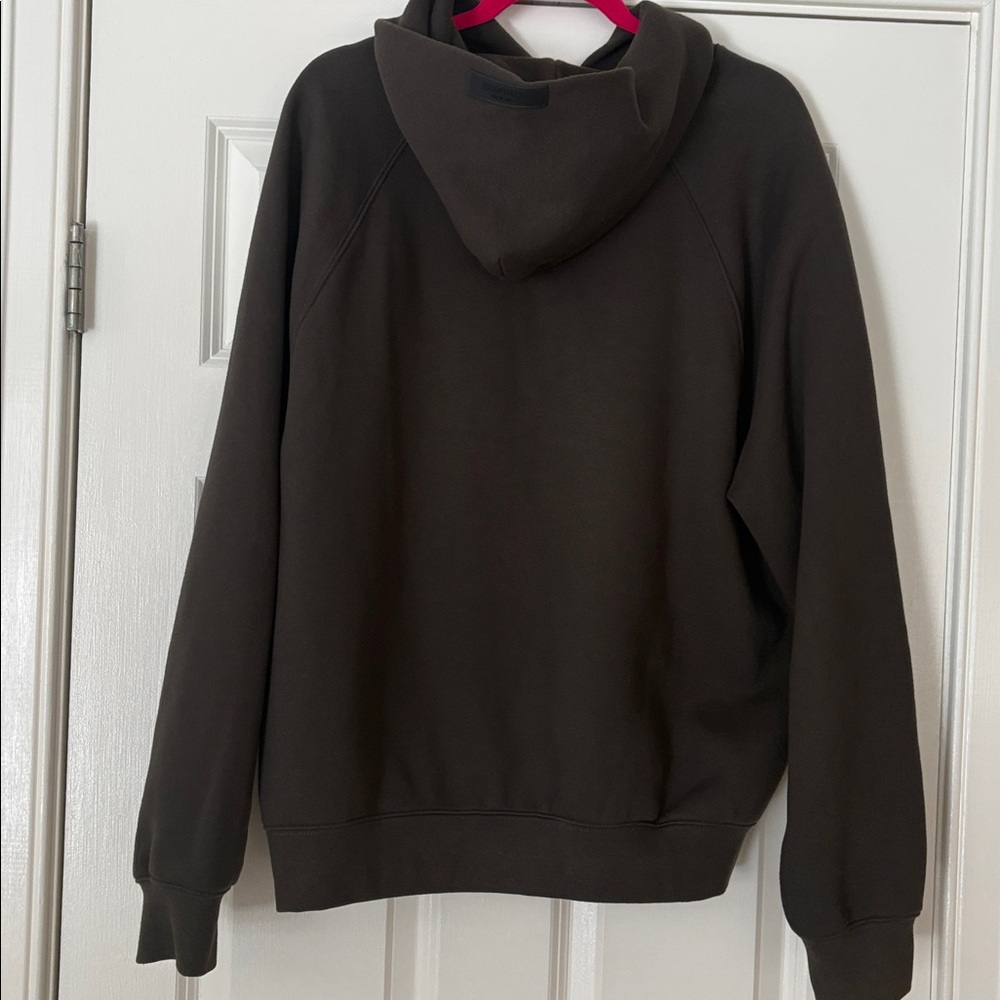 Essentials Fear of God off black Hoodie - Picture 3 of 8